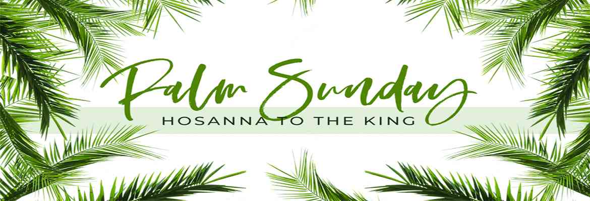 Palm Sunday Bethlehem Lutheran Church   Palm Sunday Message 